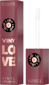 Косметика EVELINE Vinylove вінілова помада, 4 мл 08 Honey