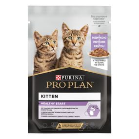 Влажный корм для котят с индейкой Purina Pro Plan Kitten Nutrisavour 85 гр