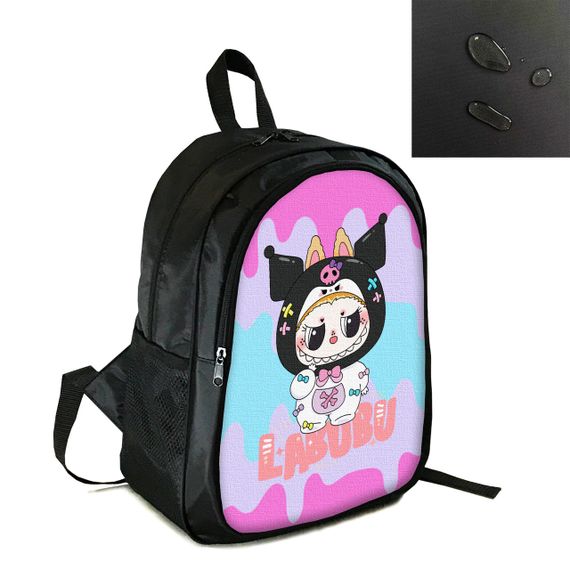 Рюкзак городской/школьный 38×28см с принтом Лабубу/Labubu детский, подростковый,спортивный(4146)