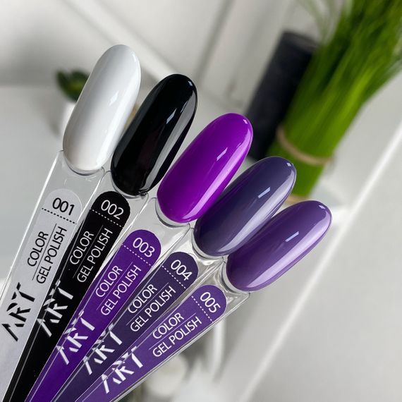 Гель-лак ART in detail 03 (насыщенный фиолетовый) 6мл | Зображення 3