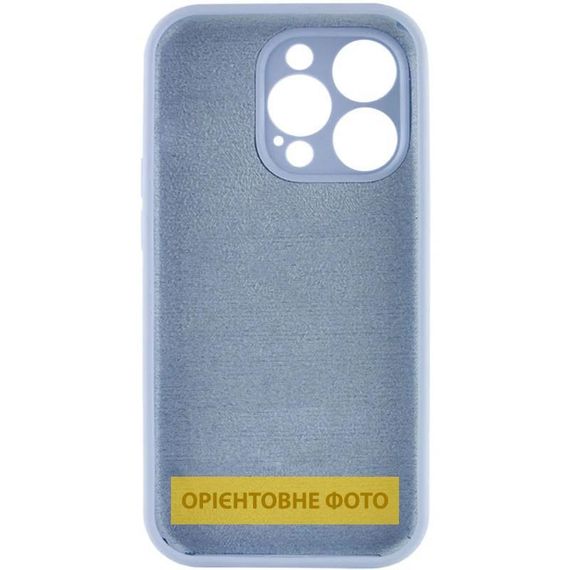Чехол Silicone Case Full Camera Protective (AA) NO LOGO для Apple iPhone 17 Air (6.5") Голубой / Lilac Blue | Зображення 1