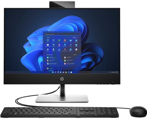 Комп'ютер персональний моноблок HP  ProOne 440-G9 23.8' FHD IPS AG Touch, Intel i5-12500T, 8GB, F512GB, UMA, WiFi, кл+м, 3р, Win11P, чорний (885J9EA)
