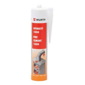 Герметик високотемпературний FIRE CEMENT 1000, сірий чавун, 310 ml
