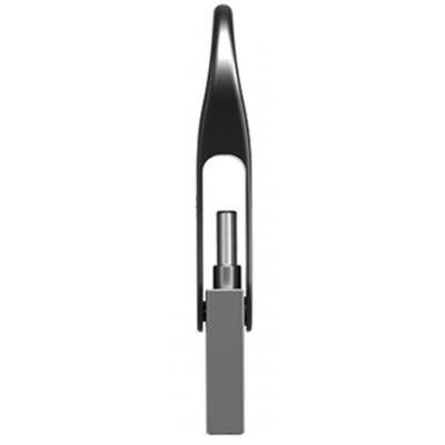 USB флеш накопичувач Silicon Power 32GB Mobile C80 Silver USB 3.2 (SP032GBUC3C80V1S) | Зображення 3