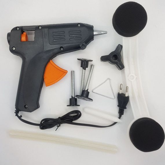 Інструмент для видалення вм'ятин на авто Clefers Pops-a-Den- Рихтування своїми руками - Клей, Пістолет, Присоска в комплекті IO-83 | Зображення 8