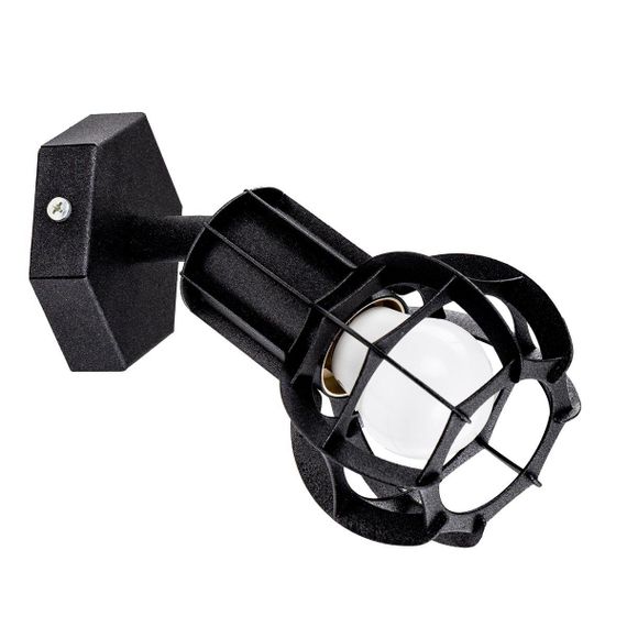Бра (світильник настінний) Spoty G W98 Чорний, Перламутр, Atmolight