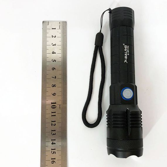 Кишеньковий ліхтар Bailong X-Balog BL-B99-P50 з usb зарядкою / Ліхтарик тактичний акумуляторний ручний / Тактичний IL-475 ліхтар | Зображення 1