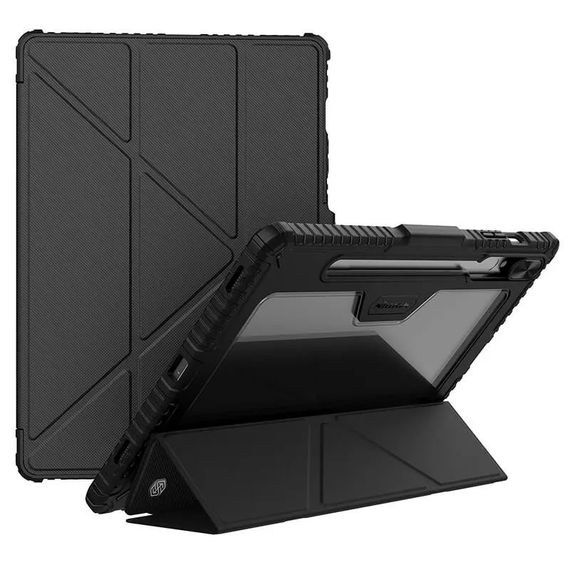 Чохол-книжка Nillkin Bumper Pro Multi-angle для Samsung Galaxy Tab S9+ / S10+ 12.4'' Black | Зображення 2