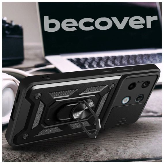 Чохол до мобільного телефона BeCover Military Xiaomi Redmi Note 13 Pro 5G Black (710693) | Зображення 5