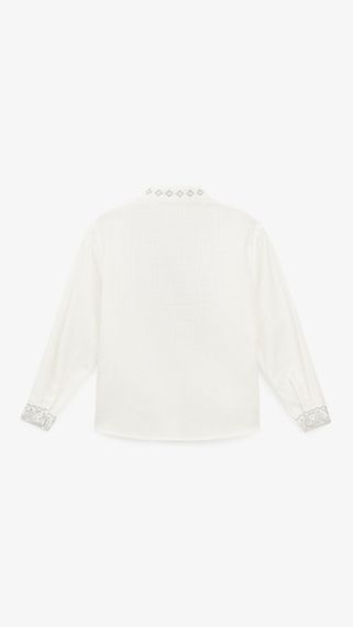 Сорочка вишиванка для хлопчика Dinomin D3103 98 см Білий shop (2000999498527) | Зображення 4