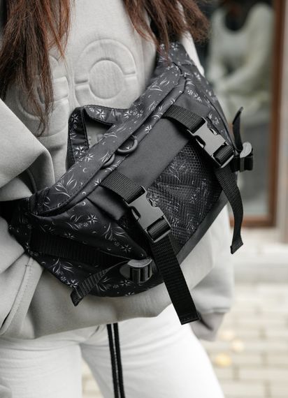 Жіноча сумка бананка Sambag Dynamicdart чорна 38 × 21 × 7 см (80411702) | Зображення 7