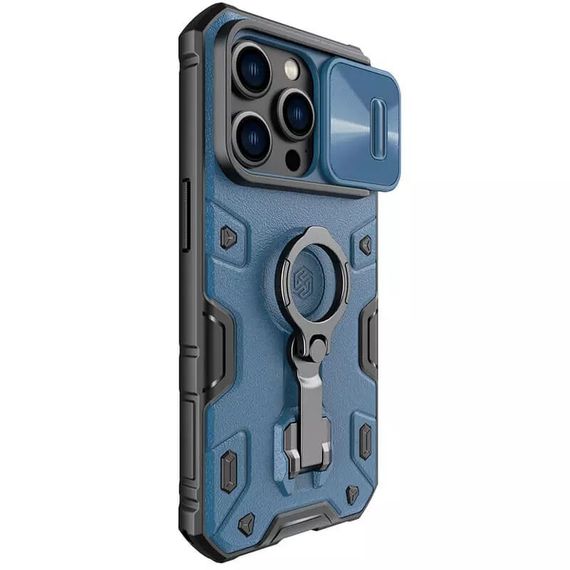 TPU+PC чехол Nillkin CamShield Armor Pro no logo (шторка на камеру) для Apple iPhone 14 Pro Max | Зображення 2