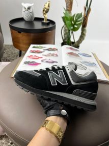 Чоловічі кросівки N-e-w 574 Black Grey , В'єтнам