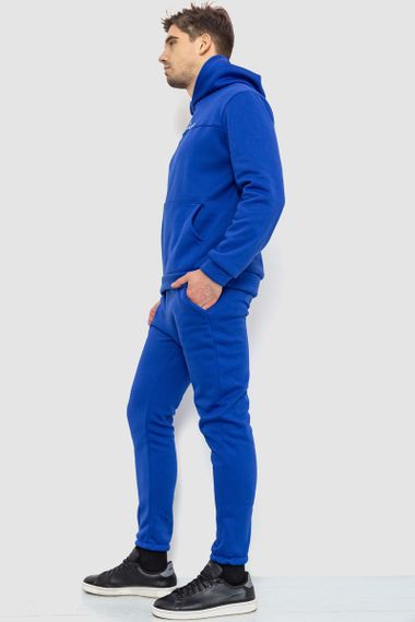 Спортивный костюм мужской на флисе, цвет электрик, 238R57160 | Зображення 3