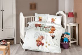Постільна білизна для новонароджених First Choice Baby Digital Satin 100х150 см.  Cleo