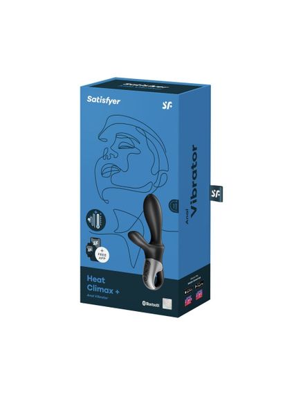 Універсальний смарт-вібратор з підігрівом Satisfyer Heat Climax + | Зображення 3