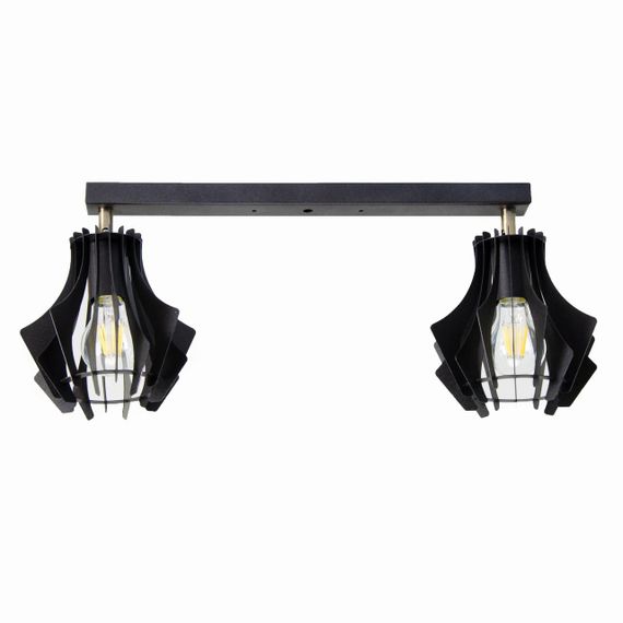 Люстра (світильник стельовий) Brabb 1753502 Чорний, Перламутр, Atmolight
