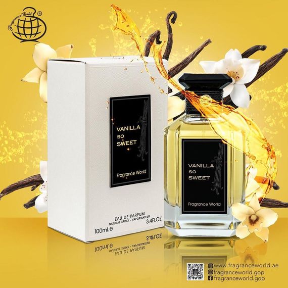 Парфумована вода Fragrance World Vanilla So Sweet 100 мл
