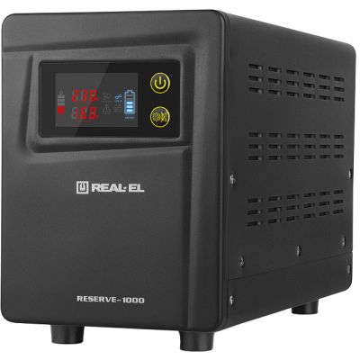 Пристрій безперебійного живлення REAL-EL RESERVE-1000 (EL122100004) (EL122100004)