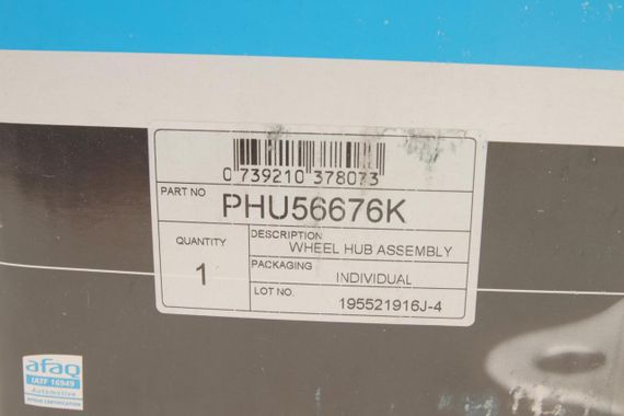 Підшипник маточини передньої Mercedes Benz Vito Viano W639 03- PHU56676K | Зображення 3