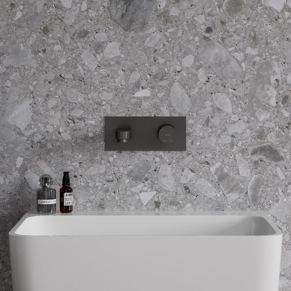 Змішувач для раковини Omnires Contour прихованого монтажу (CT8015AT) | Зображення 2