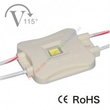 Світлодіодний модуль, 1,2W White (80Lm) SMD5074 LED (1 LED) IP65, напруга DC 12V, | Зображення 2