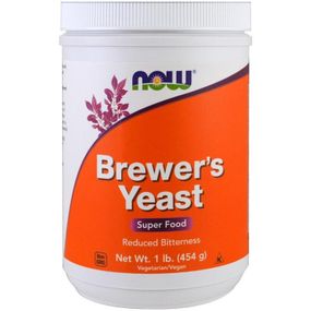 Пивные дрожжи NOW Brewer's Yeast Super Food 454 g