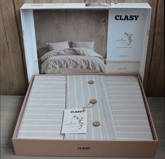 Постельное белье Clasy Native Series 160х220 Norma v2 | Зображення 3