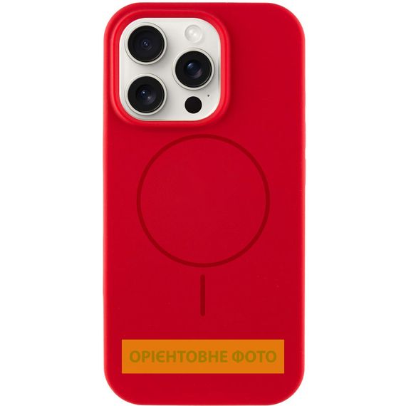 Чохол Silk Full Protective (AA) NO LOGO with Magnetic Fit для Apple iPhone 16 (6.1") Червоний / Red