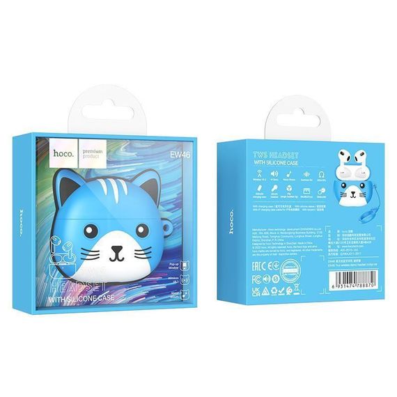 Беспроводные TWS наушники Hoco EW46 Dodge Cat | Зображення 2