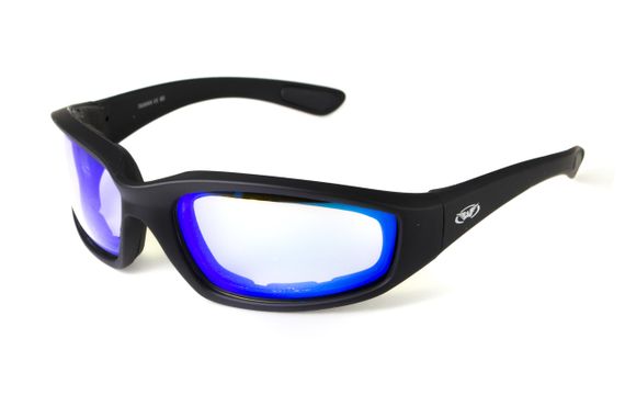 Окуляри фотохромні (захисні) Global Vision KickBack Photochromic (G-Tech™ blue) Anti Fog, фотохромні дзеркальні сині | Зображення 6