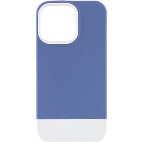 Чохол TPU+PC Bichromatic для Apple iPhone 13 Pro Max (6.7") Blue / White