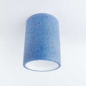 Светильник MG Group Round Grey Marble синий