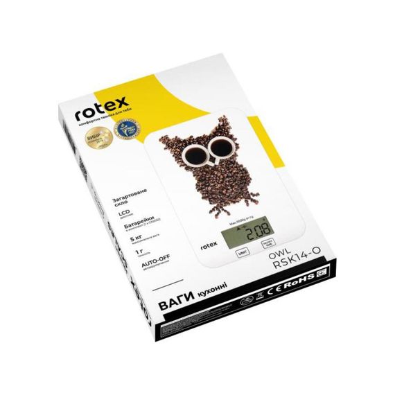 Ваги кухонні Rotex RSK14-O owl | Зображення 4
