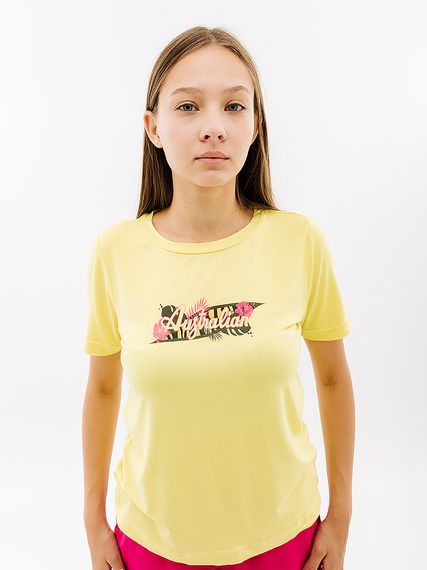 Футболка AUSTRALIAN LOGO FLOWERS TEE JERSEY V