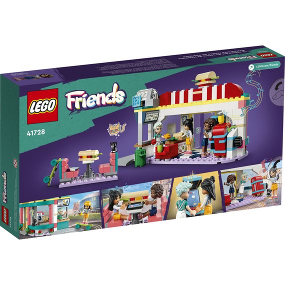 Конструктор LEGO Friends Хартлейк Сіті: ресторанчик в центрі міста 346 деталей (41728) | Зображення 9