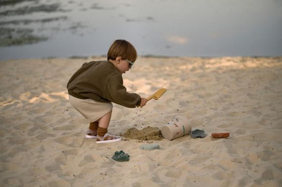 Набір іграшок для піску дитячий силіконовий Зоопарк | Зображення 4