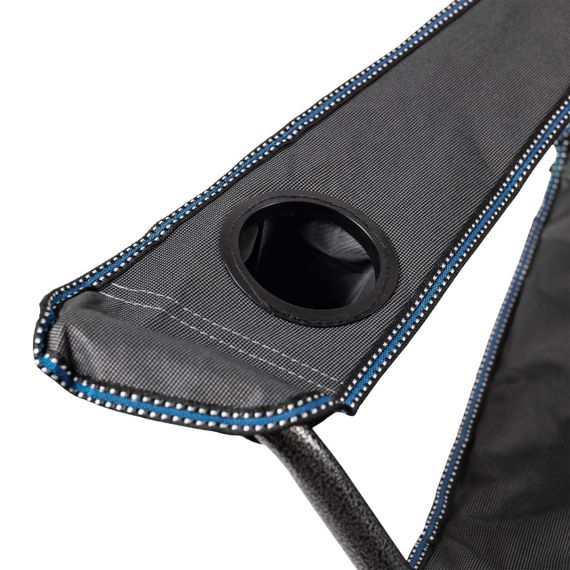 Крісло для риболовлі розкладне туристичне 58х94х95 см складне крісло для для відпочинку на природу Зелене | Зображення 4