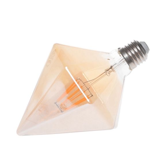 Лампа світлодіодна LED 6W E27 COG WW D95 Amber 220V