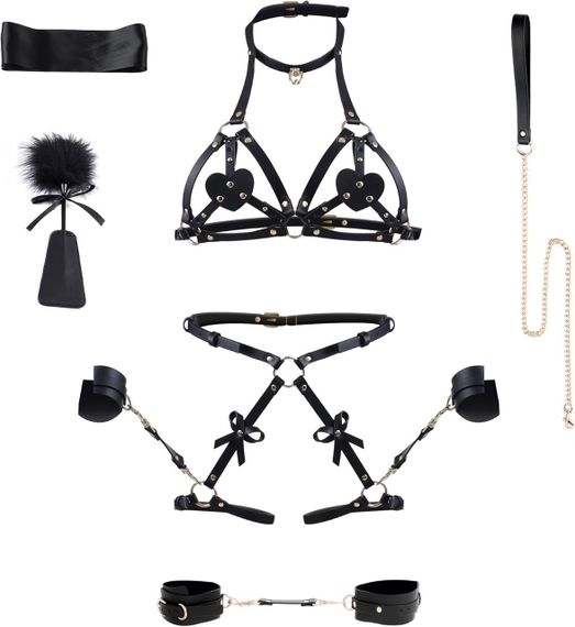 БДСМ-набор LOCKINK YEAHWOW Forced Nadu pose correction set Sex Aura