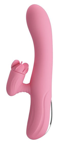 Вибратор с вращающимся стимулятором клитора Pretty Love - GINA 4 rotation 7 vibration, BW-067003-1 Sex Aura | Зображення 3