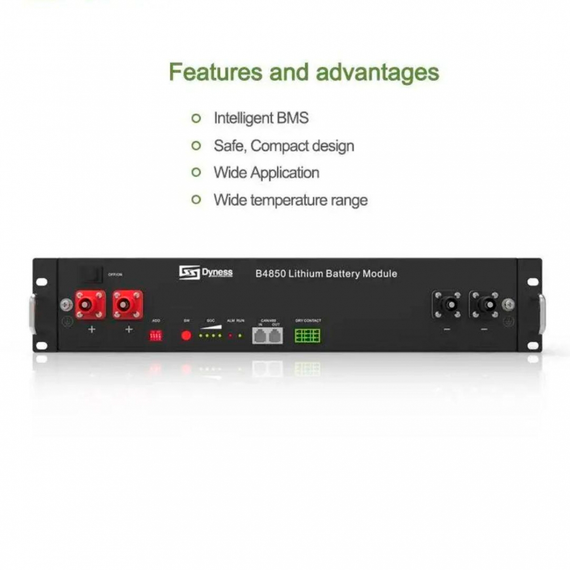 Комплект резервного питания, инвертор Deye 6 кВт SUN-6K-SG03LP1-EU WiFiи 2 АКБ DYNESS B4850 LiFePo4 50 Aч | Зображення 7