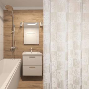 Шторка для ванної та душу тканинна Toffee 180x200 (NJ01555)
