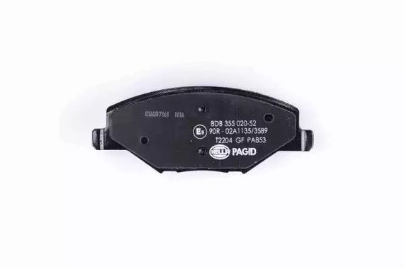 Колодки передні гальмівні Skoda Fabia II-III 11-/VW Polo 10-, HELLA PAGID (8DB355020521) | Зображення 3