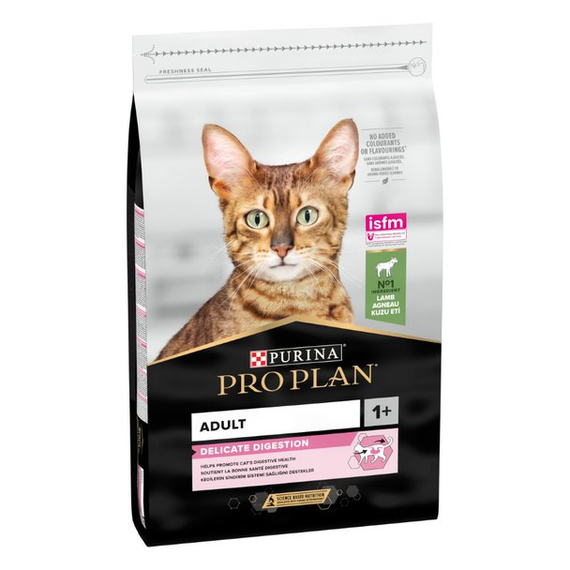 Сухий корм Purina Pro Plan Delicate для дорослих котів з чутливою системою травлення з ягням 10 кг | Зображення 2