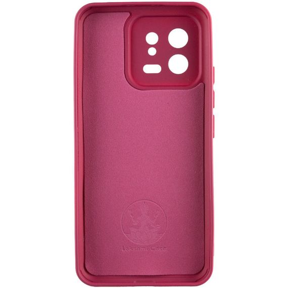 Чехол Silicone Cover Lakshmi Full Camera (A) для Xiaomi 13 Full camera, Бордовый / Marsala | Зображення 2