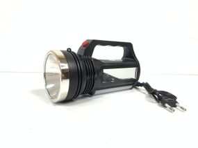 Мощный светодиодный аккумуляторный фонарь Yajia YJ-2836 прожектор переносной фонарь для охраны