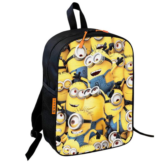 Школьный рюкзак детский Миньоны + Сумка для обуви спортивной формы рюкзак-мешок мальчику (01918) | Зображення 4