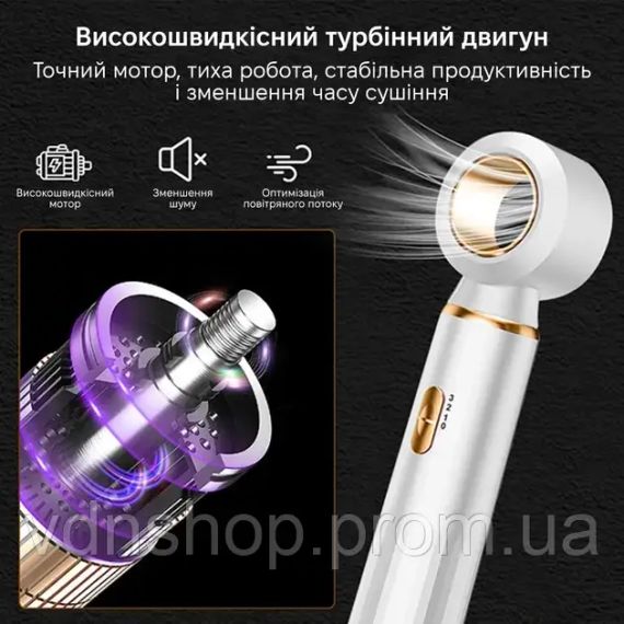 Фен для волосся 3 в 1 швидке сушіння 3-in-1 curling iron AND LY-945 | Зображення 3