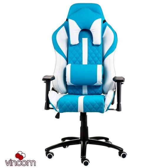 Кресло геймерское Special4You ExtremeRace light bluewhite (E6064) | Зображення 7